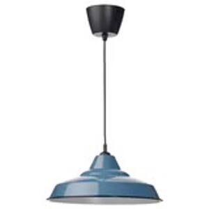 IKEA TRETTIOEN Blue Pendant Lamp Focused Industrial Lighting